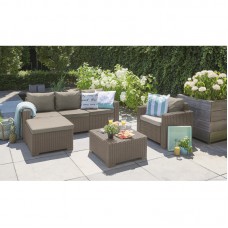 KETER. Set mobilier gradina cappuccino Moorea..